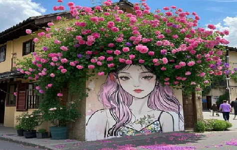 元江怎么设计网红打卡墙绘