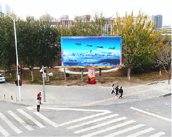 元江户外大屏广告投放要点。